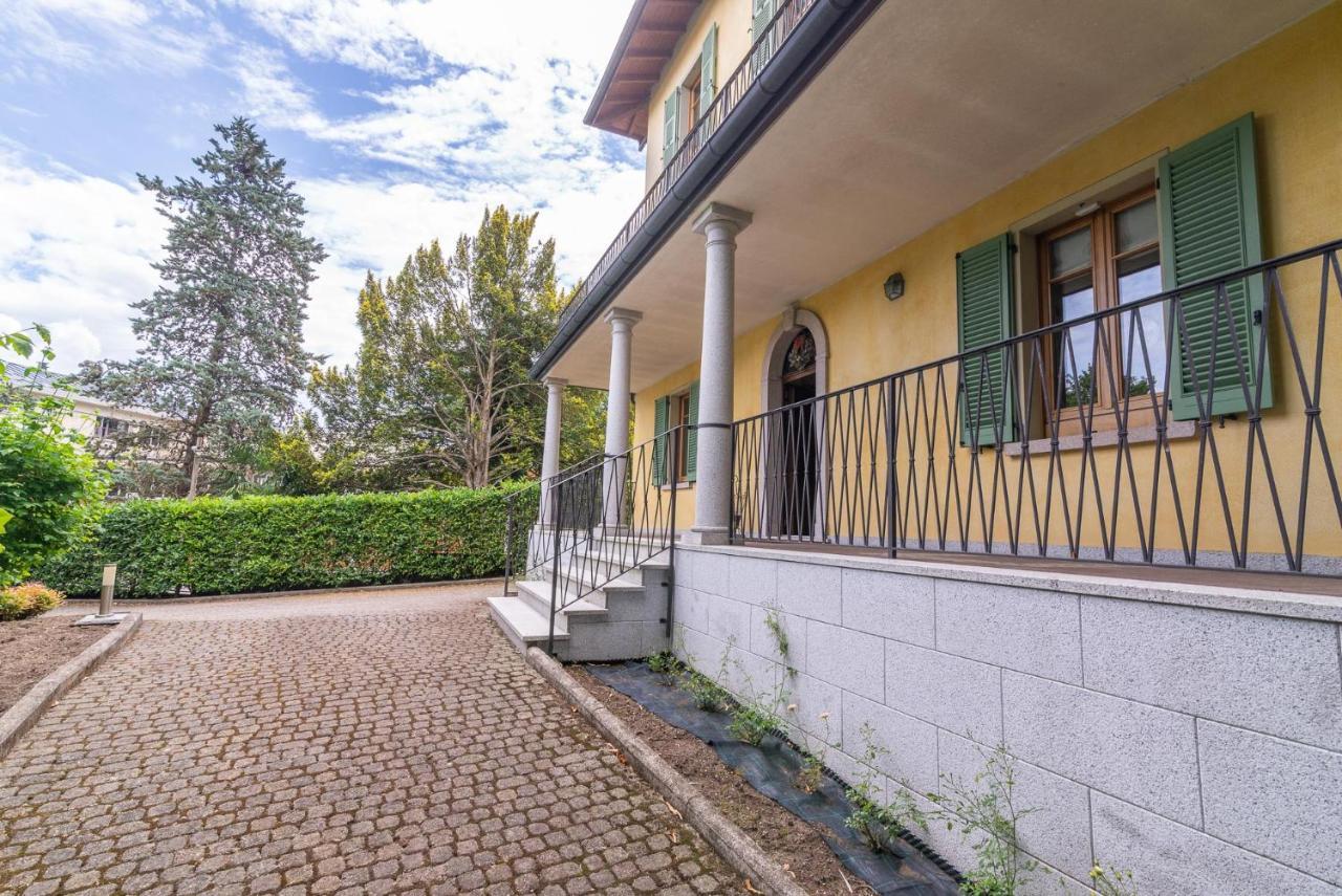 סטרסה L'Ortensia Della Villa Isabella, Camera Con Vista Lago, Balcone Sul Parco E Bagno Esclusivo All'Esterno Della Camera מראה חיצוני תמונה