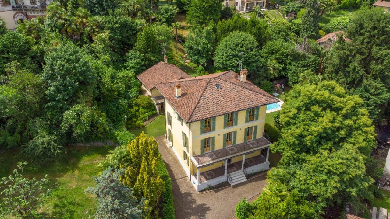 סטרסה L'Ortensia Della Villa Isabella, Camera Con Vista Lago, Balcone Sul Parco E Bagno Esclusivo All'Esterno Della Camera מראה חיצוני תמונה