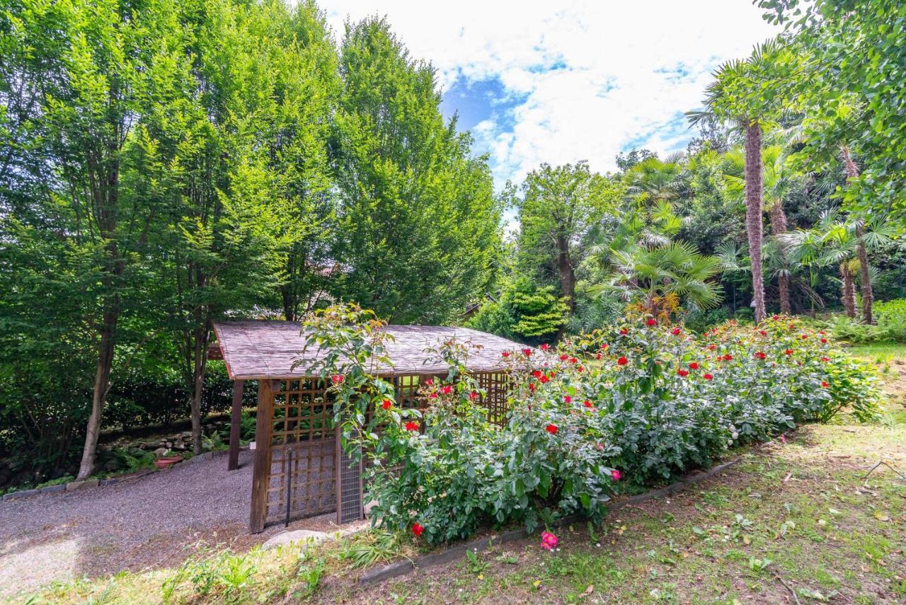 סטרסה L'Ortensia Della Villa Isabella, Camera Con Vista Lago, Balcone Sul Parco E Bagno Esclusivo All'Esterno Della Camera מראה חיצוני תמונה