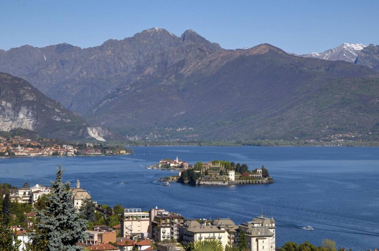 סטרסה L'Ortensia Della Villa Isabella, Camera Con Vista Lago, Balcone Sul Parco E Bagno Esclusivo All'Esterno Della Camera מראה חיצוני תמונה