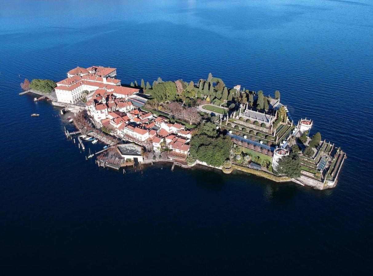 סטרסה L'Ortensia Della Villa Isabella, Camera Con Vista Lago, Balcone Sul Parco E Bagno Esclusivo All'Esterno Della Camera מראה חיצוני תמונה