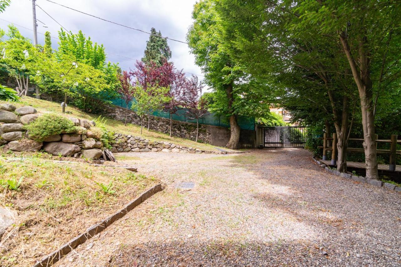 סטרסה L'Ortensia Della Villa Isabella, Camera Con Vista Lago, Balcone Sul Parco E Bagno Esclusivo All'Esterno Della Camera מראה חיצוני תמונה