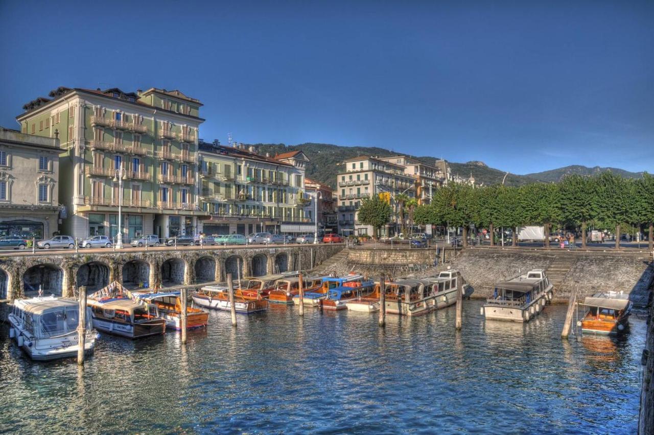 סטרסה L'Ortensia Della Villa Isabella, Camera Con Vista Lago, Balcone Sul Parco E Bagno Esclusivo All'Esterno Della Camera מראה חיצוני תמונה
