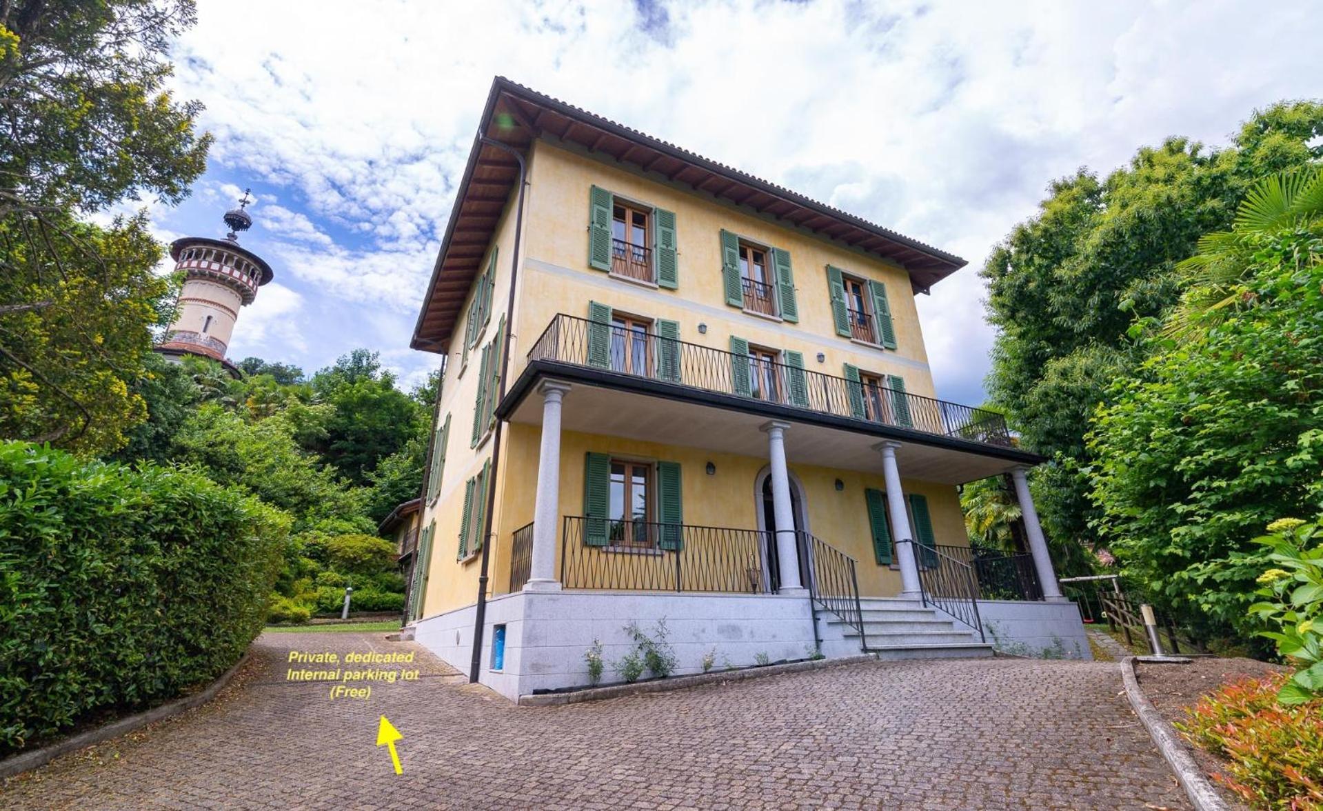 סטרסה L'Ortensia Della Villa Isabella, Camera Con Vista Lago, Balcone Sul Parco E Bagno Esclusivo All'Esterno Della Camera מראה חיצוני תמונה